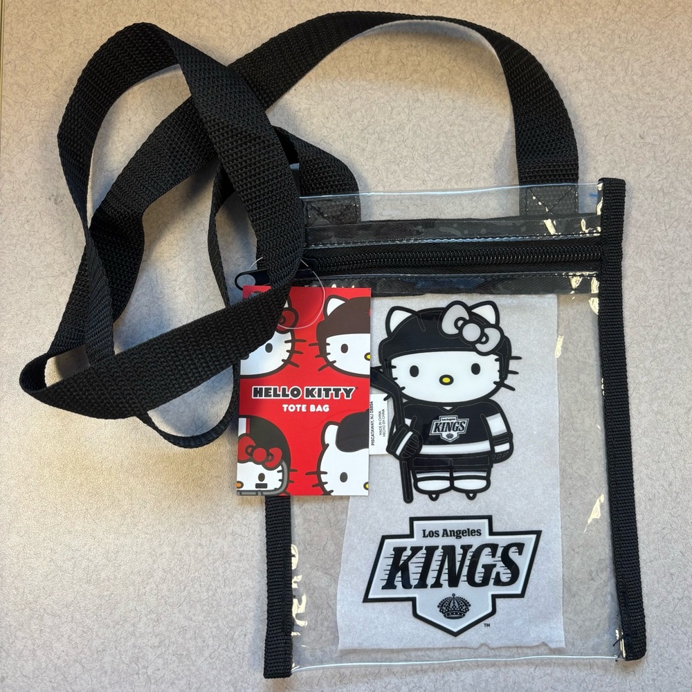LA Kings Hello Kitty LE small crossbody / SOLD OUT / NEW with tag / cross posted